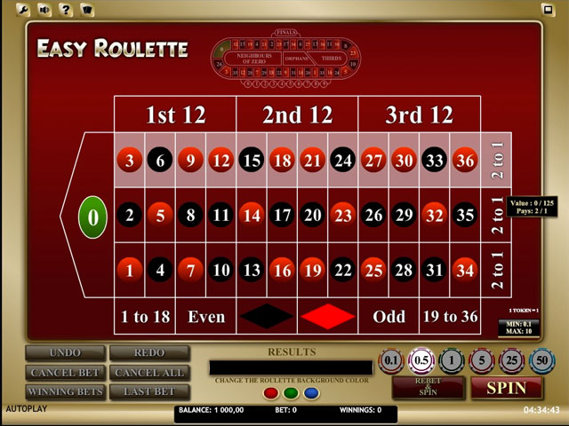 roulette mudah