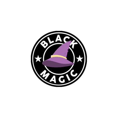 Schwarzes Magic Casino Roulette logo