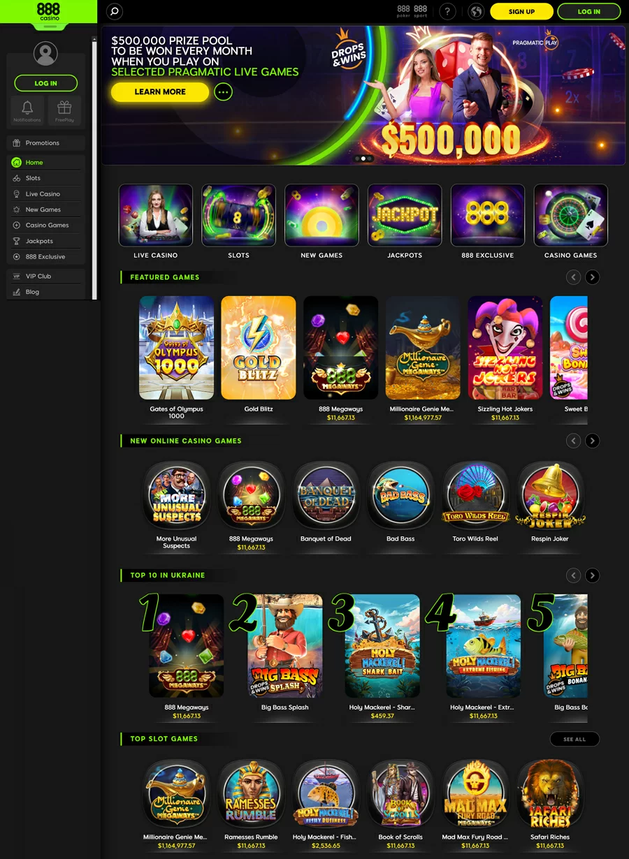 888 Casino Roulette screenshot